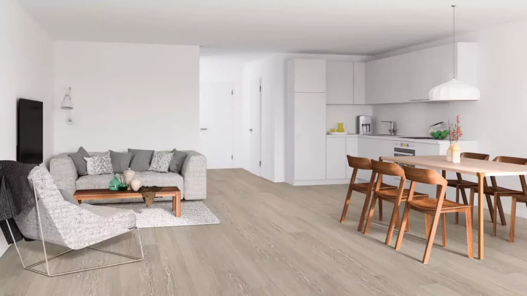 Living room vinyl floor | CR Carpet